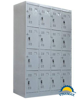Tủ sắt để đồ học sinh 16 ngăn