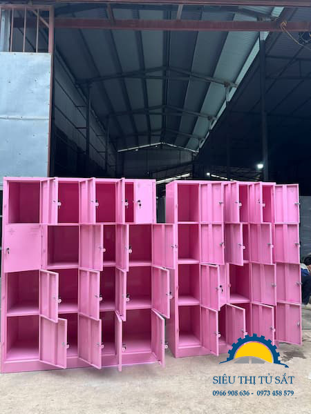 Tủ sắt locker 16 ngăn giá rẻ