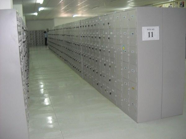 Tủ sắt để đo công nhân 18 ngăn 