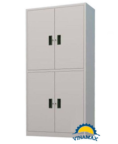 Tủ sắt để đồ công nhân 4 ngăn