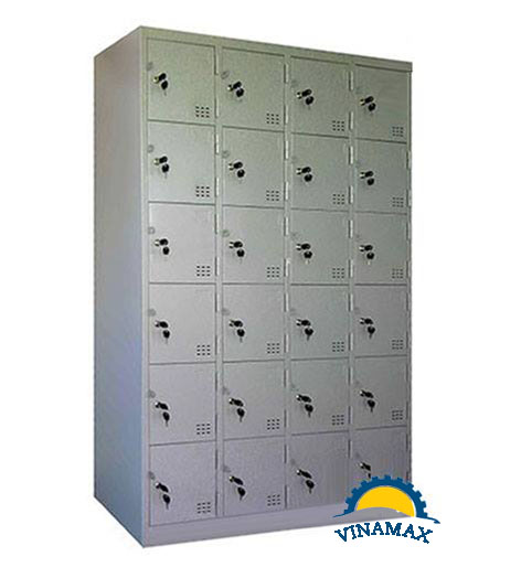 Tủ sắt cá nhân của công nhân 24 ngăn