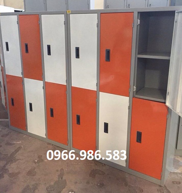 Tủ để đồ học sinh 6 ngăn 1 86-Tủ để đồ học sinh 6 ngăn