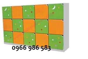 96-Tủ tư trang trường mầm non