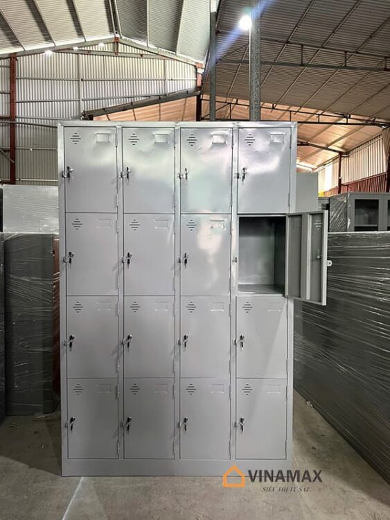 Tủ locker sắt 16 ngăn 8 Tu-locker-sat-16-ngan-so-luong-lon-tai-kho-xuong