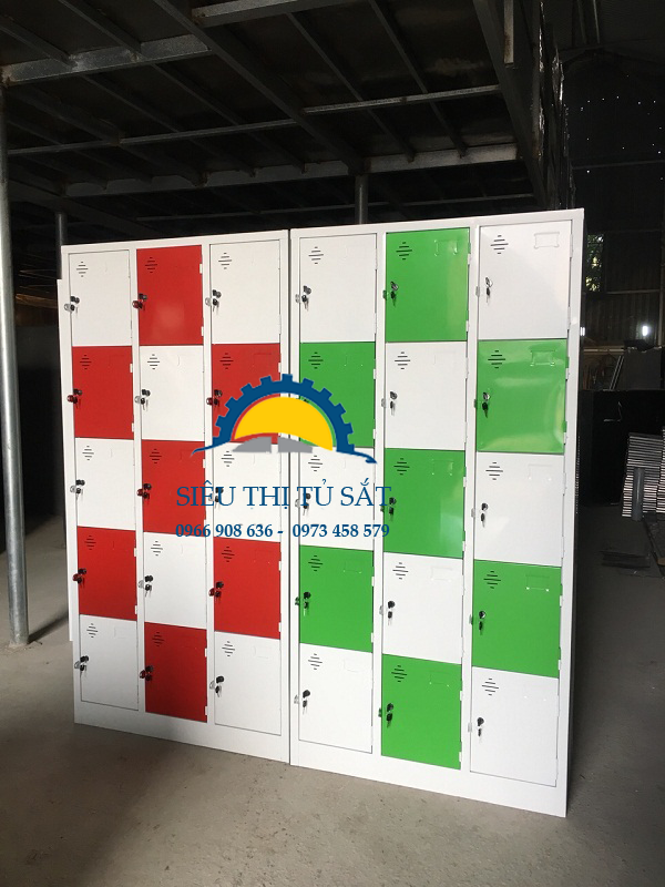 Một số mẫu sản phẩm tủ locker sắt theo yêu cầu 3