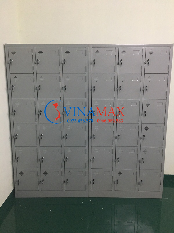 Phân phối 2 tủ sắt locker 18 ngăn tại Lạng Giang, Bắc Giang 2