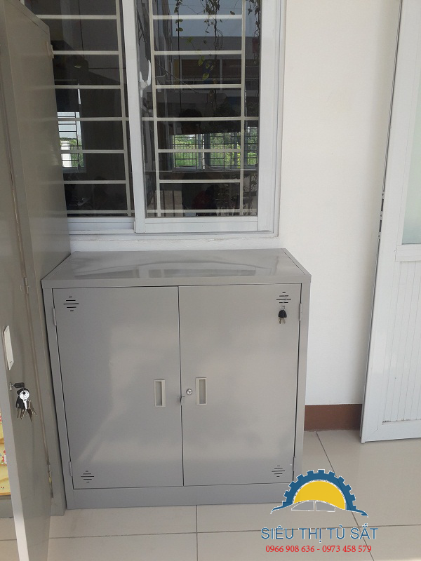 Phân phối tủ sắt locker tại trường tiểu học Lê Quý Đôn 3