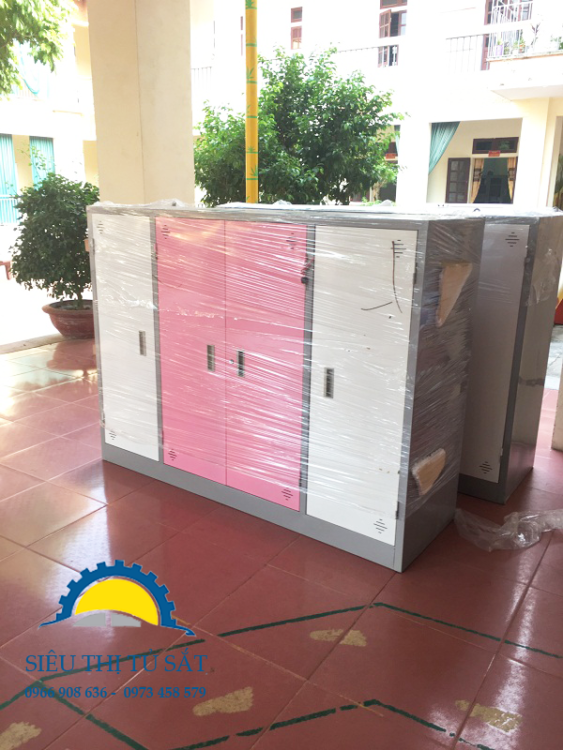 Tủ sắt mầm non chăn chiếu phân phối tại Vĩnh Phúc 1