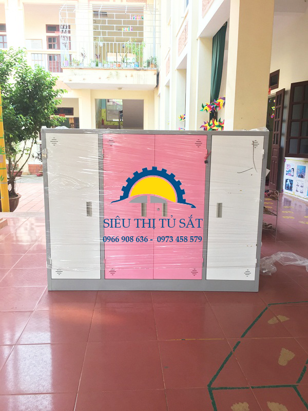 Tủ sắt mầm non chăn chiếu phân phối tại Vĩnh Phúc 2