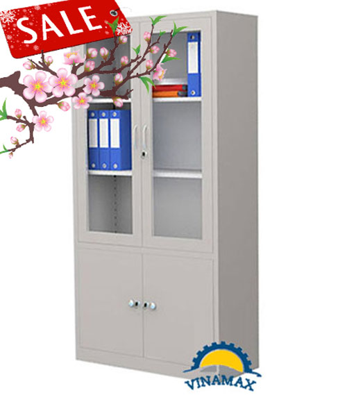 Đón tết Đinh Dậu - sale off thả ga với tủ sắt Vinamax 3 tủ sắt văn phòng sale off cuối năm