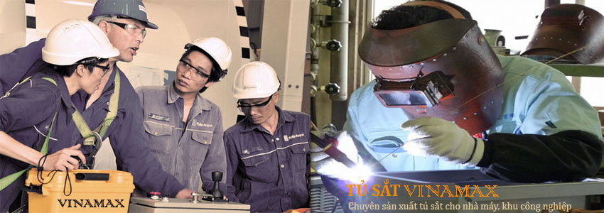 xưởng sản xuất tủ sắt Vinamax