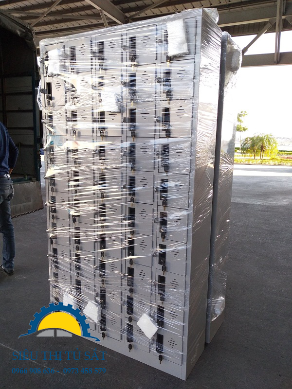 Tủ để điện thoại 50 ngăn 4 tủ để điện thoại 50 ngăn 2