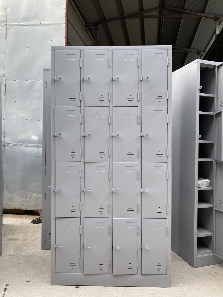 Khách hàng tại Vĩnh Tuy đặt tủ locker 16 ngăn thêm khay 1 tu locker 16 ngan them khay img