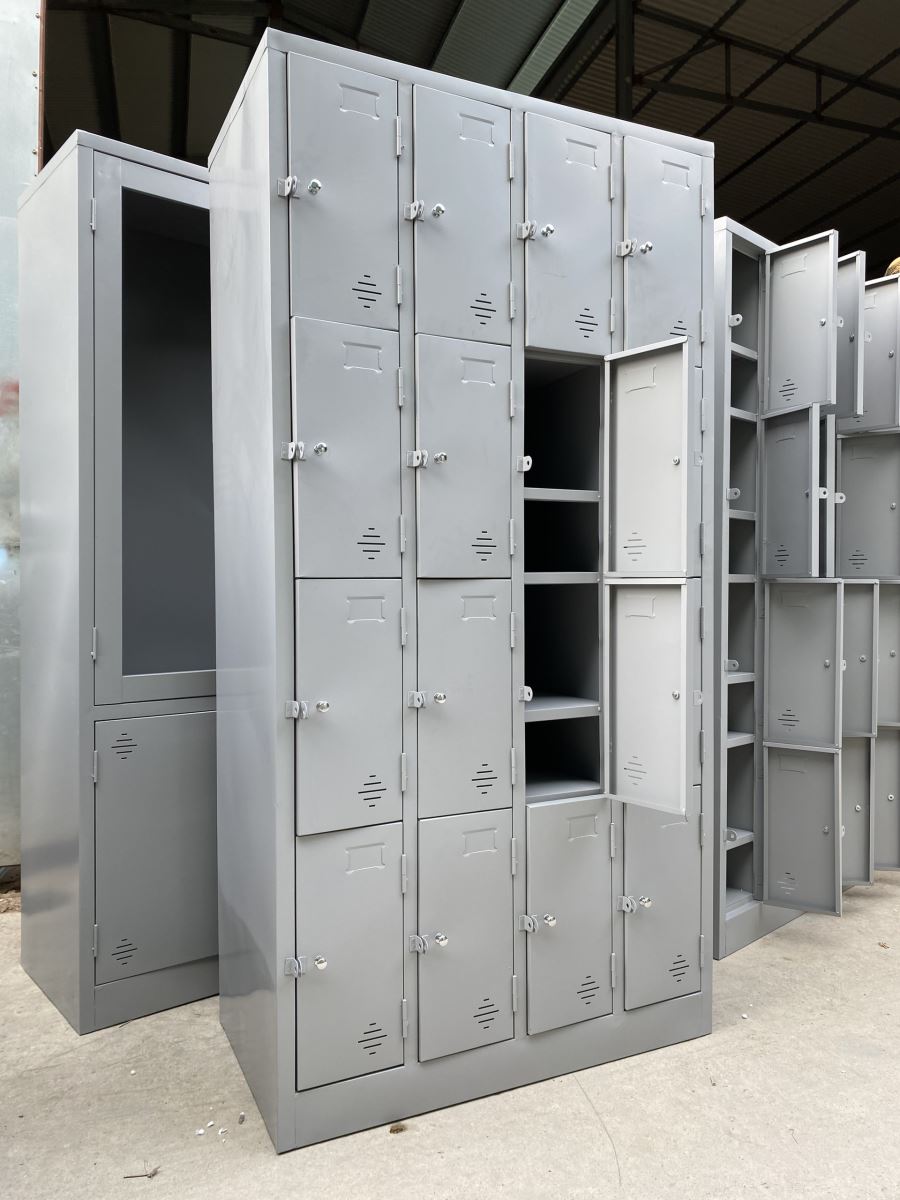 Khách hàng tại Vĩnh Tuy đặt tủ locker 16 ngăn thêm khay 3 tu locker 16 ngan them khay2 img