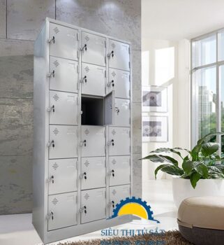 Tủ locker 18 ngăn giá rẻ