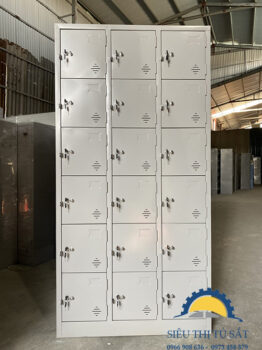 tủ sắt 18 ngăn giá rẻ