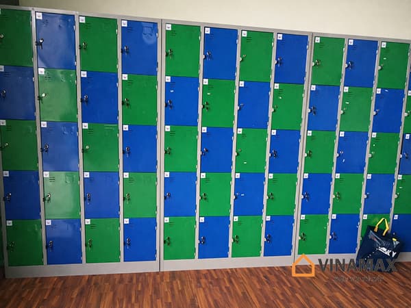 Sản xuất theo đơn đặt hàng tủ locker 20 ngăn tại kcn Quế Võ 3 tu-locker-20-ngan-ban-giao-tai-kcn-que-vo
