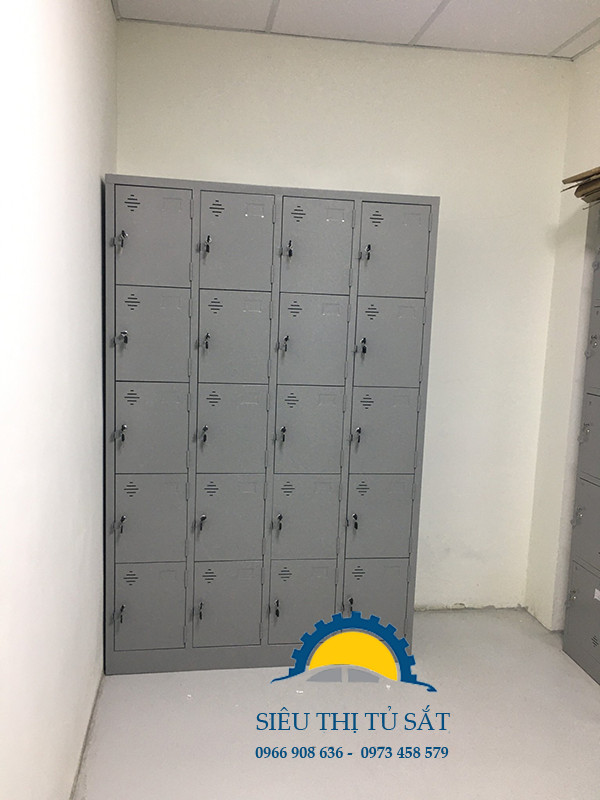 Cung ứng thành công tủ locker sắt 20 ngăn tại Nam Định 1 tu locker 20 ngan1 img 2