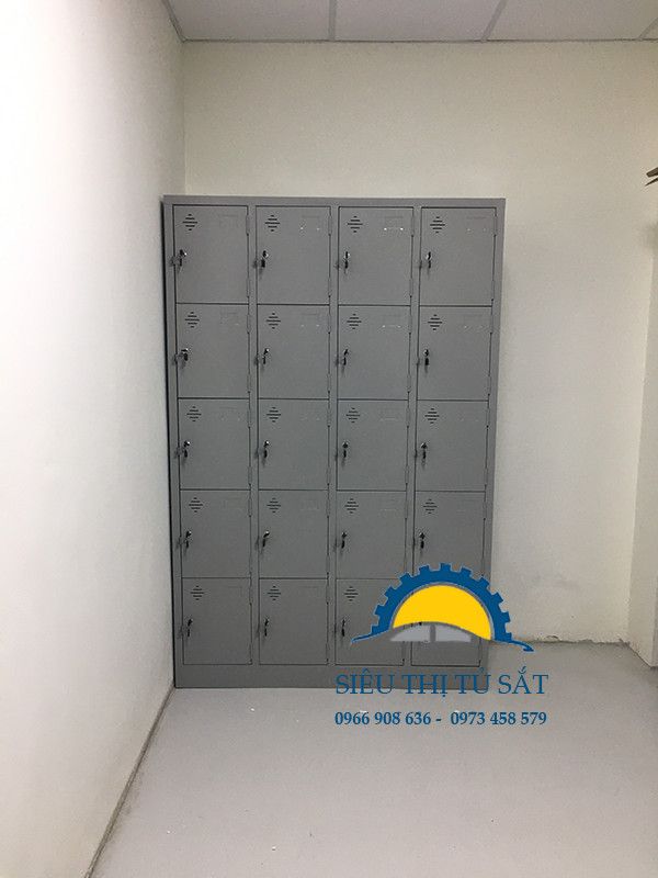 Cung ứng thành công tủ locker sắt 20 ngăn tại Nam Định 3 tu locker 20 ngan21 img 1