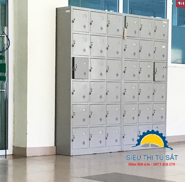 Phân phối 2 tủ locker 21 ngăn tại bệnh viện nhiệt đới Hà Nội 2