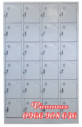 tủ locker 24 ngăn để ba lô học sinh