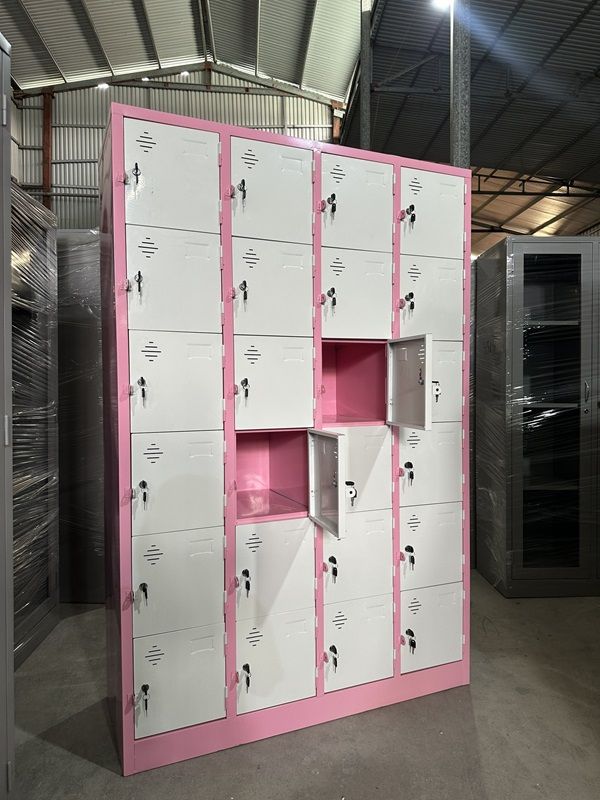 Phân phối tủ locker 24 ngăn hồng trắng nổi bật, bắt mắt 3 tu locker 24 ngan11 img