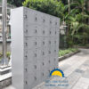 Tủ locker 30 ngăn giá rẻ bằng sắt sơn tĩnh điện tại Hà Nội