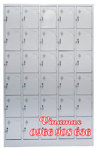 Tủ để đồ học sinh 30 ngăn 6 Tủ locker 30 ngăn1