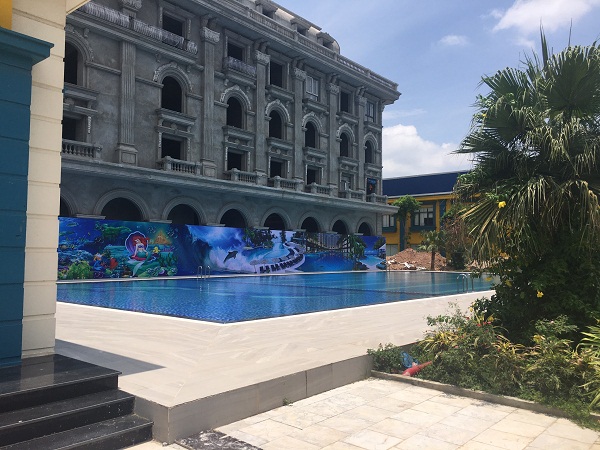 Tủ locker 30 ngăn phân phối tại bể bơi Bích Động, Việt Yên Bắc Giang 1