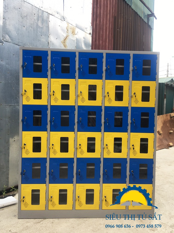 Nhận đơn hàng sản xuất tủ sắt 30 ngăn theo yêu cầu 1 Nhận đơn hàng sản xuất tủ sắt 30 ngăn theo yêu cầu