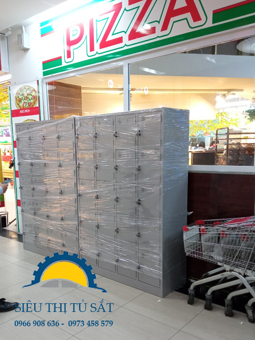 Hoàn thiện đơn hàng tủ locker 20 ngăn tại số 3 Lê Trọng Tấn, Hà Nội 3 tu locker sat 20 ngan2 img 3
