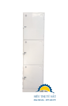 Tủ locker sắt 3 ngăn