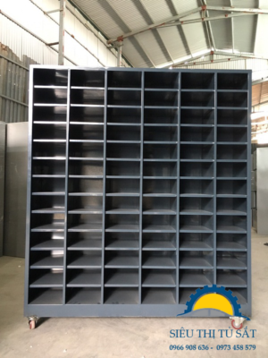 Tủ locker sắt 78 ngăn để giày dép công nhân 1