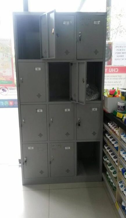 Tủ locker cho siêu thị hiện nay