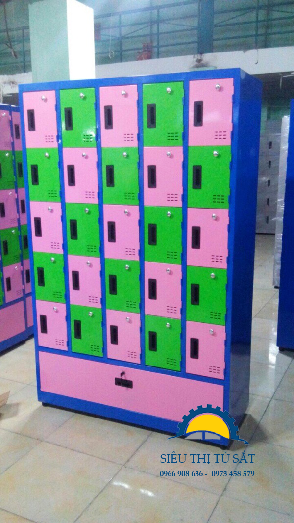 Một số mẫu sản phẩm tủ locker sắt theo yêu cầu 6