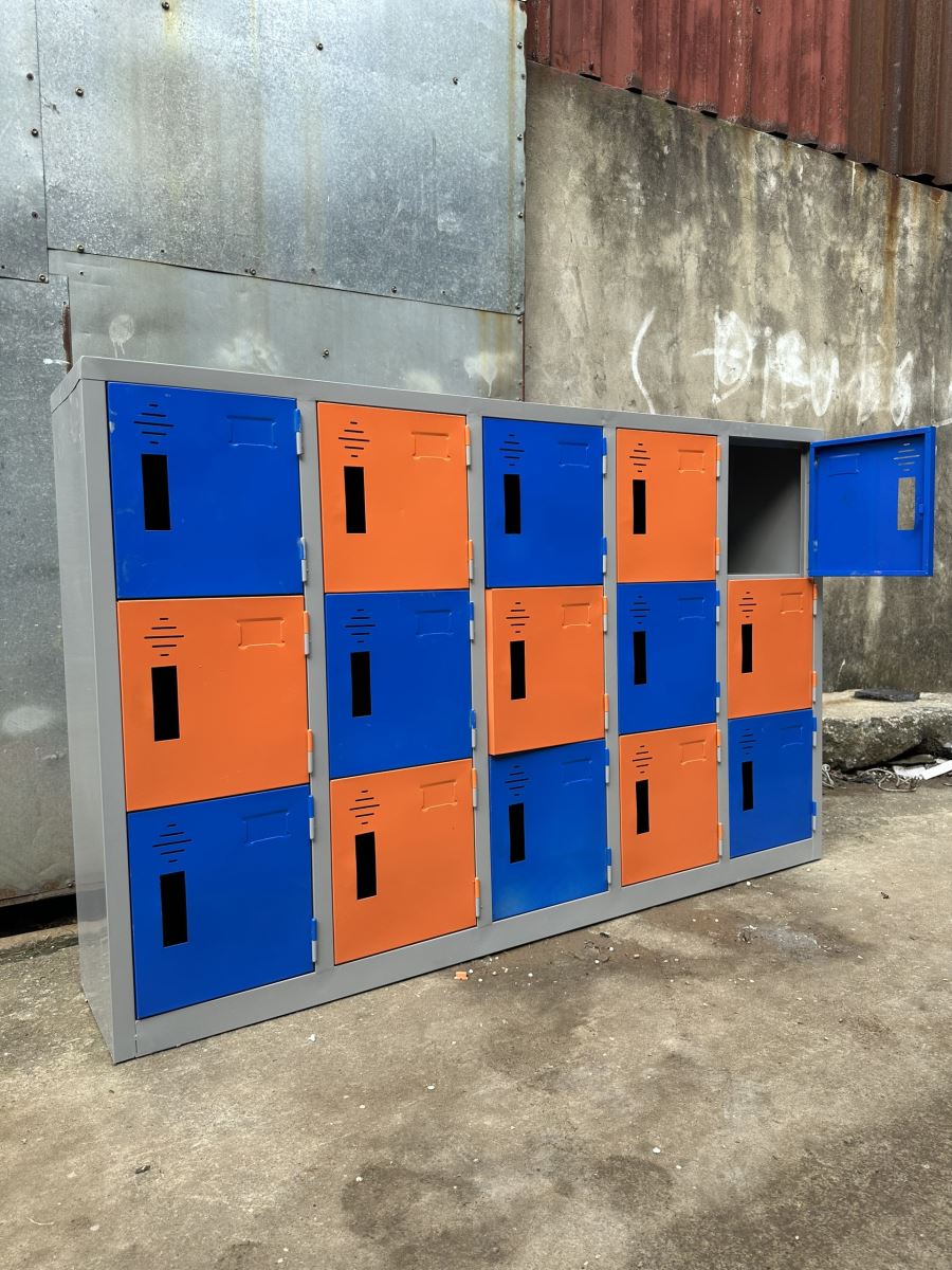 Tìm hiểu về sản phẩm tủ mầm non 15 ngăn màu xanh cam nổi bật 1 tu mam non 15 ngan7 img