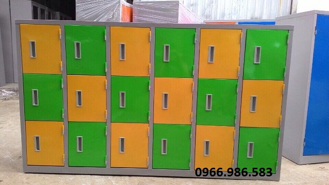 tủ 18 ngăn mầm non