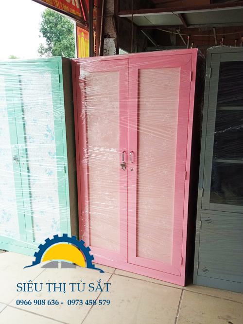 Tủ sắt K2 quần áo phân phối cho khách hàng tại 393 Nguyễn Hoàng Tôn 2 tu quan ao1 img 1