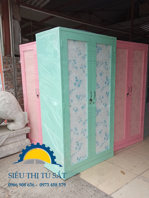 Tủ sắt K2 quần áo phân phối cho khách hàng tại 393 Nguyễn Hoàng Tôn 3 tu quan ao2 img