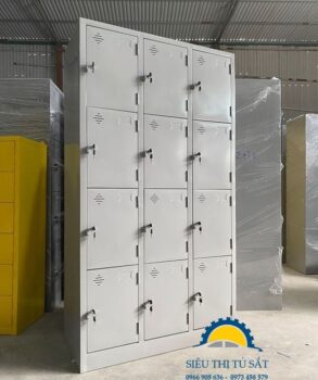 Tủ sắt 12 ngăn tại siêu thị tủ sắt