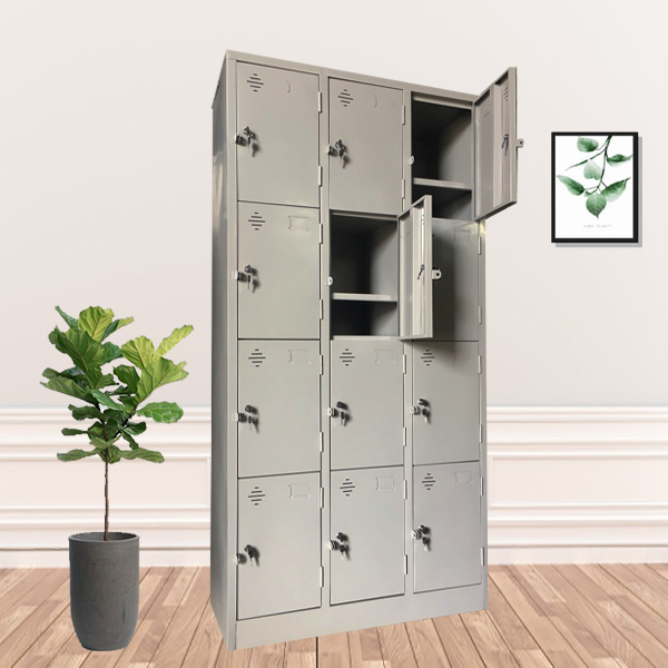 Tủ Sắt 12 Ngăn Thêm Khay 2 tu sat 12 ngan them khay1 img 2