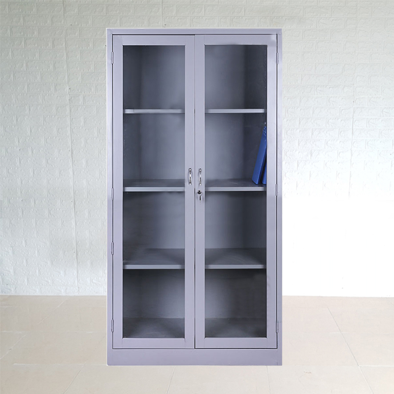 Tủ văn phòng 2 cánh kính 2 tủ tài liệu 2 cánh kính suốt