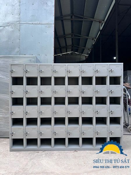 tủ sắt locker 32 ngăn, 32 ô