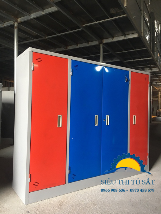 Nhận sản xuất tủ sắt quần áo theo yêu cầu tại Đan Phượng Hà Nội