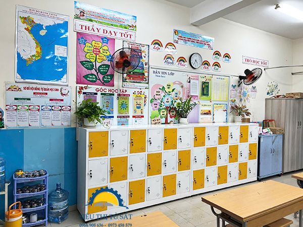 Tủ để đồ học sinh 18 ngăn