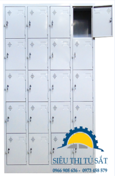 Tủ sắt để đồ nhân viên 20 ngăn