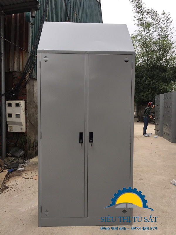 Sản xuất và phân phối tủ sắt K2 mái chéo tại KCN Bắc Thăng Long 3