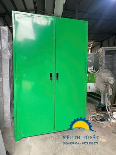 Tủ văn phòng 2 cánh sắt