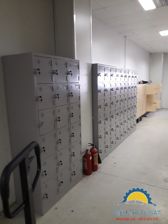 Nhận đơn hàng tủ locker 18 ngăn tại Bắc Ninh 1