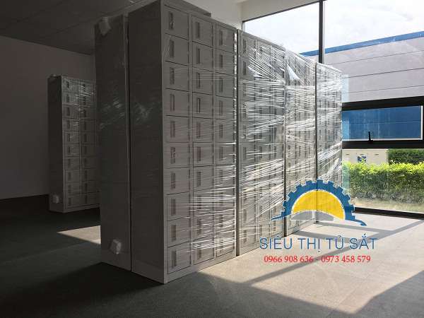 Cung ứng 14 tủ sắt 30 ngăn theo yêu cầu tại KCN Khai Quang, Vĩnh Yên, Vĩnh Phúc 2